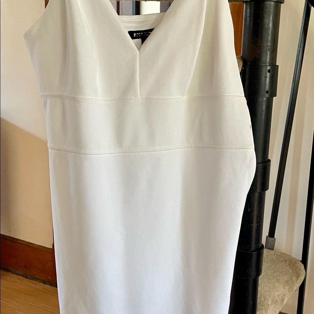 White casual dress from Express